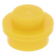LEGO lapos elem kerek 1x1, sárga (4073)